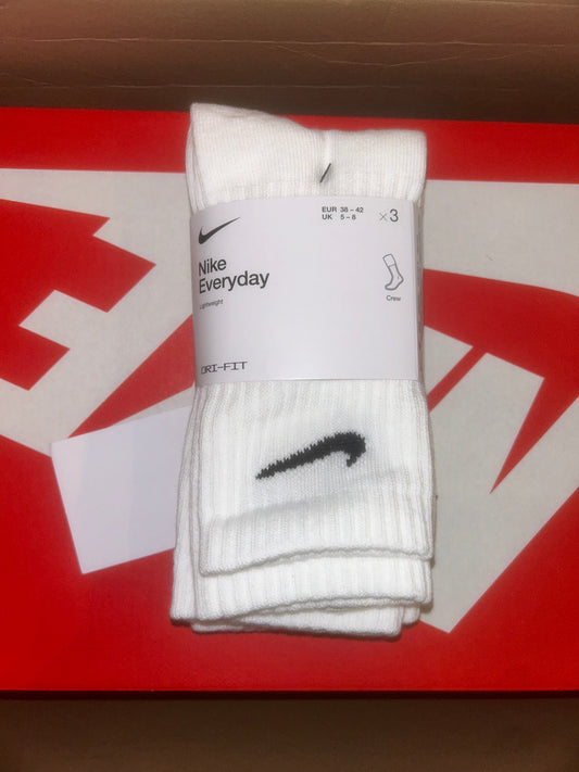 Nike Socks Crew 3 Pack